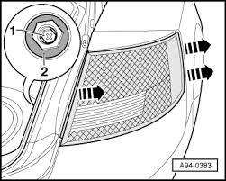 How Do I Access Tail Light Bulb In 2004 A4 Cabriolet