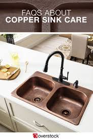 copper sink care