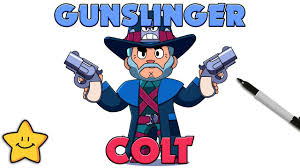 In this guide, we featured the basic strats and stats, featured. How To Draw Gunslinger Colt Brawl Stars New Skin Youtube