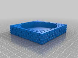 Super Mario Warp Tube Planter Square Solid Bottom Brick Tray By Qw623 Super Mario Mario Square