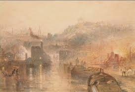 A lavender watercolor base tier ascends into a smooth top tier with a smattering of gold leaf and the tiniest hints of cake peeking through. International Watercolour Masters