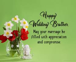 Check spelling or type a new query. Wedding Wishes For Brother Marriage Quotes Wishesmsg