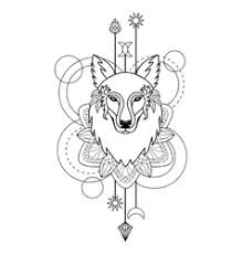Check spelling or type a new query. Geometric Wolf Tattoo Vector Images Over 250