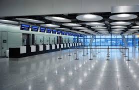 Portable Retractable Belt Airport Stanchions At Heathrow International Airport Terminal 5 Heathrow Heathrow Airport Paris Metro