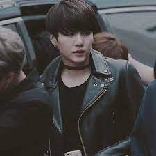 Min Yoongi In A Leather Jacket Can Gi Give It To Me Bts Suga Yoongi Min Yoongi