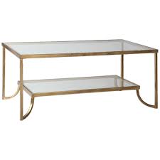 Vintage 60 swedish mid century modern silver mirror glass top coffee table. Madox Modern Classic Antique Gold Leaf Glass Rectangular Coffee Table 41 W 50 W Kathy Kuo Home
