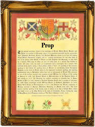 Numerous variations of this prefix emerged, for a number of reasons. Surname Database Prop Last Name Origin