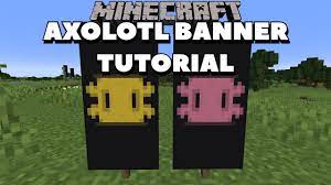 Minecraft mädchen skins minecraft skins aesthetic minecraft images minecraft drawings minecraft tips minecraft tutorial minecraft blueprints minecraft creations minecraft designs. Minecraft Axolotl Banner Tutorial Minecraft Banner Tutorials Youtube