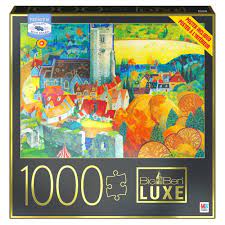 Big ben puzzle 1000 pc. Milton Bradley Big Ben Luxe Apartment Building In Gulyang China Jigsaw Puzzle 1000pc In 2021 Colorful Art Jigsaw Puzzles 1000 Piece Jigsaw Puzzles