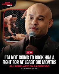Speaking of Aaron Pico, his manager Ali Abdelaziz explained that he has  rules when it comes to fighters returning after a knockout. Abdelaziz said  that when someone gets knocked out like that,