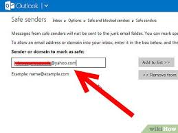 When you add an email address or domain to your blocked senders list, outlook on the webautomatically moves messages from that sender to the junk email folder. How To Add Approved Senders To Hotmail 7 Steps With Pictures
