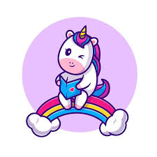 Colorier en noir le fond des yeux. Vecteurs Licorne Kawaii Gratuits 2 000 Illustrations Format Ai Eps