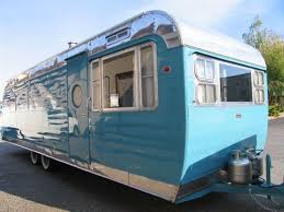1954 Anderson Restored Vintage Travel Trailer Aluminum Birch Interior Flyte Camp In Rvs Campers Ebay Moto Vintage Travel Trailers Vintage Camper Vintage Rv