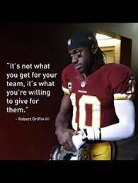 It was taken out of context because his full comment runs about 125 words and it doesn't fit into a tweet. Rg3 Inspirational Quotes Quotesgram