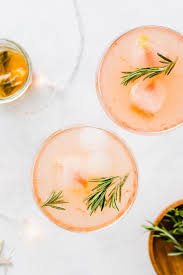 Grapefruit Rosmarin Cocktail Alkoholfrei Mocktails Gesunde Snacks