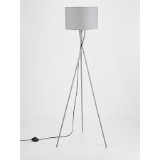 This is a warm, stylish kennerson 60 tripod floor lamp with solid wood legs. Grey Tripod Floor Lamp Home George At Asda