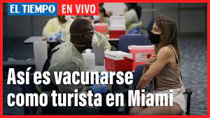 El primer caso de una argentina vacunada en miami que se mediatizó fue el de dora caamaño, la madre de yanina latorre. El Tiempo En Vivo Asi Es Vacunarse Como Turista En Miami Youtube