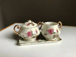 Us $29.99 8d 6h 51m. Vintage Moss Rose Cream Sugar With Tray Royal Sealy China Japan Ebay