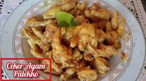 Resep ayam betutu khas bali pakai daun singkong mantul banget. Ceker Ayam Pedas Manis Ceker Ayam Palekko Youtube