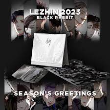 2023 lezhin black rabbit season's greetings