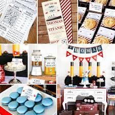 The best ideas on how to host an amazing travel party. Titanic Party Decorations Vintage Titanic Party Printable Party Decor Sunshine Parties