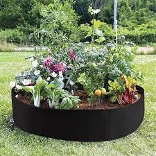 Fabric Raised Garden Bed Raised Garden Bed Gallon Round Etsy In 2021 Plants For Raised Beds Bedding Plants Plants