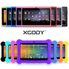 Newest 7 Inch Kids Android 8 1 Tablet Pc Quad Core Hd Wifi Child Children Xgody Tablet Hd Case Quad