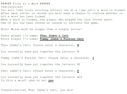 6,706 words that start with w. Solved How Do I Make This Code Append Each Character That Chegg Com