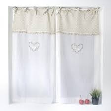Grand choix, promos permanentes et livraison rapide partout en france. Paire De Voilages 60 X 120 Cm Victoria Beige Rideau Voilage Store Eminza
