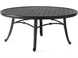 Mckenzie aluminum frame rectangular coffee table rosecliff heights. Cast Aluminum Outdoor Coffee Tables Patioliving