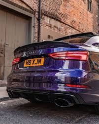 Spoiler By Ultimatecustomsuk Use Audilover For 10 Off Fits A3 S3 Rs3 8v Save Money On Tuning Parts Black Audi Car Lover Audi