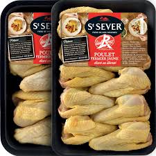 Poulet Fermier Jaune Poulet Fermier Alimentation Emballage Alimentaire