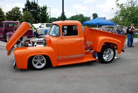 Image result for Orange 1956 Truck