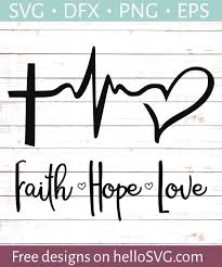 Faith Love Hope Svg Free Svg Files Hellosvg Com Cricut Svg Files Free Svg Free Files Silhouettes Svg Free Files