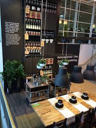 Pin By Tiffany Buckins On Big Blue Box Ikea Restaurant Ikea Inspiration Ikea Showroom