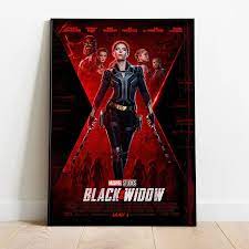 Black Widow 2021 Film Poster Marvel Avengers Superhero Druck Leinwand  Gemälde Wand Kunst Bild Wohnzimmer Schlafzimmer Wohnkultur - AliExpress