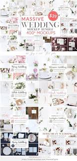 Wedding Mockup Bundle 400 Photoshop Mockup Peony Wedding Wedding Cards