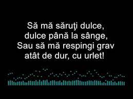 Era departe si durerea poate una imorala. Carla S Dreams Pana La Sange Karaoke Youtube