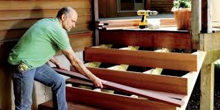 Gartentreppe Aus Holz Selber Bauen Anleitung Und Beispiele Gartentreppe Treppe Bauen Und Holztreppe Bauen