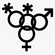 Pronouns are the words that take place of a person's name and some people feel more comfortable. Nonbinary Symbol Interlocked With Nonbinary Venus Gender Symbol Icon Non Binary Hd Png Download Transparent Png Image Pngitem