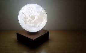Levimoon Levitating Moon Light Lamp Industrial Table Lamp Light Display