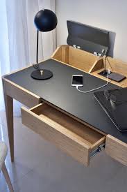 Solid Wood Axel Desk Etsy Modern Wood Desk Office Desk Designs Desk Design