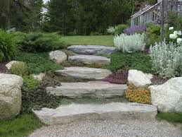 1000 Ideas About Stone Landscaping On Pinterest Landscaping Design Landscaping Rocks And Landscaping Stone Landscaping Garden Stairs Sloped Garden