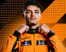 Image of Lando Norris on the pole position