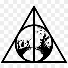 The deathly hallows are from the series harry potter by j.k. Deathly Hallows Png Transparent For Free Download Pngfind