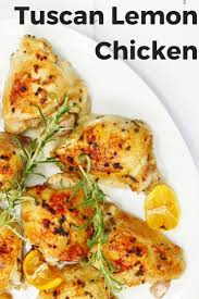 Tuscan Lemon Chicken Recipe Recipe Easy Chicken Recipes Healthy Chicken Recipes Recipes