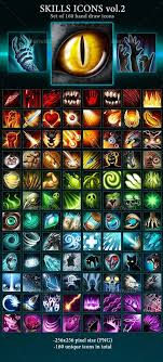  Skills Icons Vol 2 How To Draw Hands Icon Spaceship Art