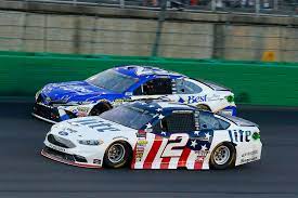 Who are the top 10 nascar drivers? Now It S Brad Keselowski S Turn To Break Nascar Glass Las Vegas Review Journal