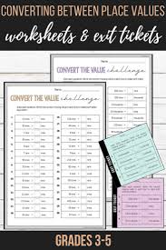 It S Important To Help Students Develop An Authentic Understanding Of Place Value Recognizing That Place Value Worksheets Teaching Elementary Elementary Math