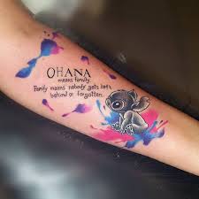 Aquarell Ohana Tattoo Mit Bedeutung In 2020 Familie Symbol Winzige Tattoos Beeindruckende Tattoos
